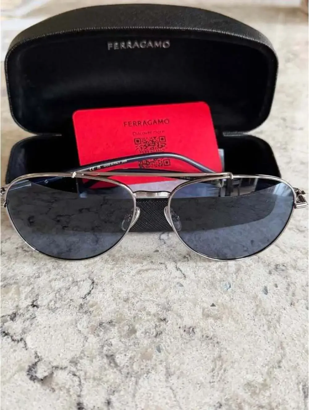 Ferragamo SF316S Aviator Sunglasses